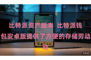 比特派资产版本  比特派钱包安卓版提供了方便的存储劳动