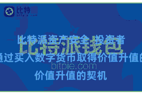 比特派资产安全  投资者不错通过买入数字货币取得价值升值的契机